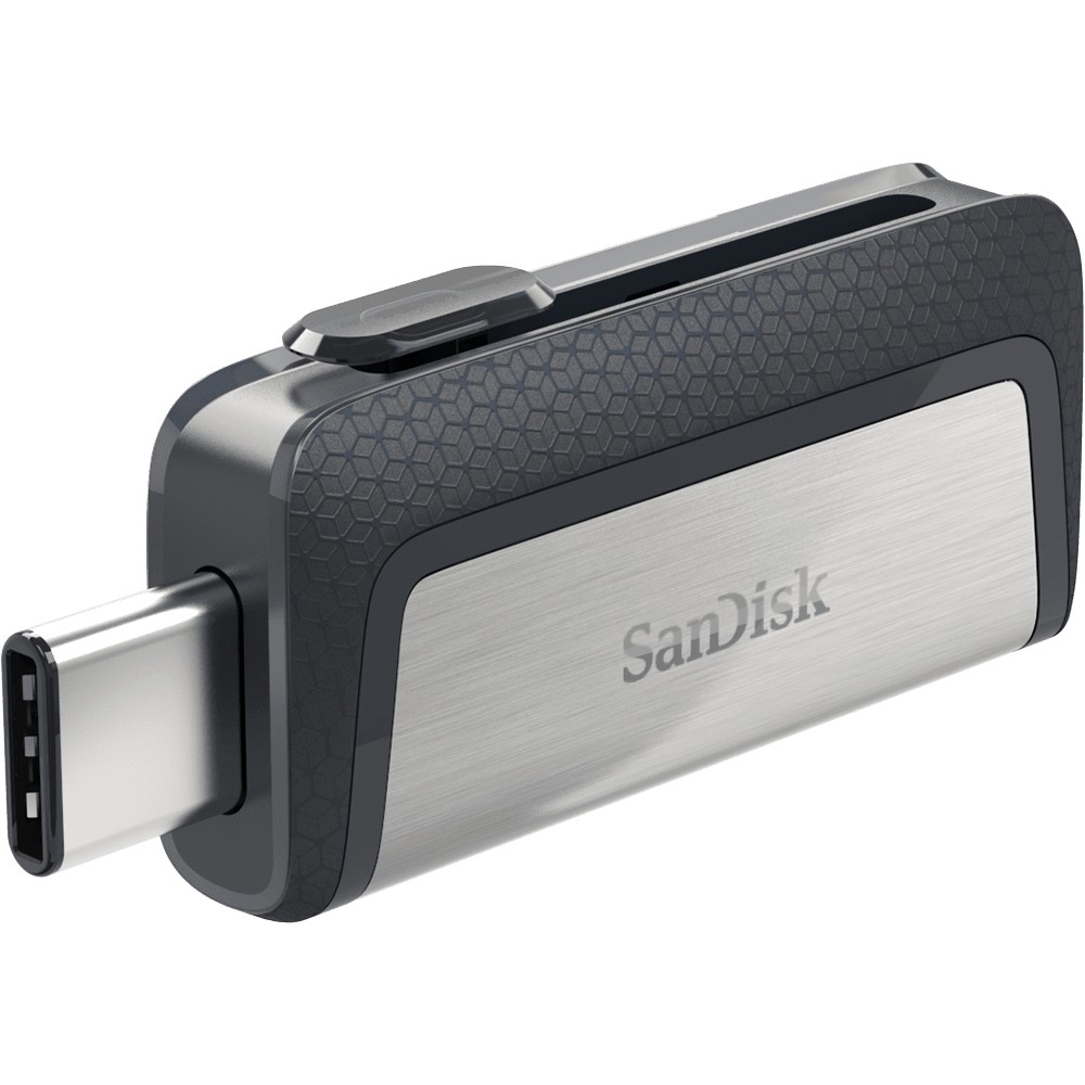 SanDisk Ultra Dual - Clé USB - 64 Go - USB 3.1 / USB-C - pour Intel Next Unit of Computing 12 Pro Kit - NUC12WSKi3