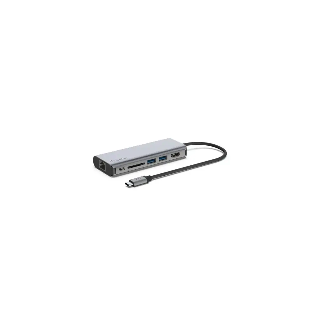 CONNECT USB-C 6-en-1 Multiport-Adapteur AVC008btSGY BELKIN
