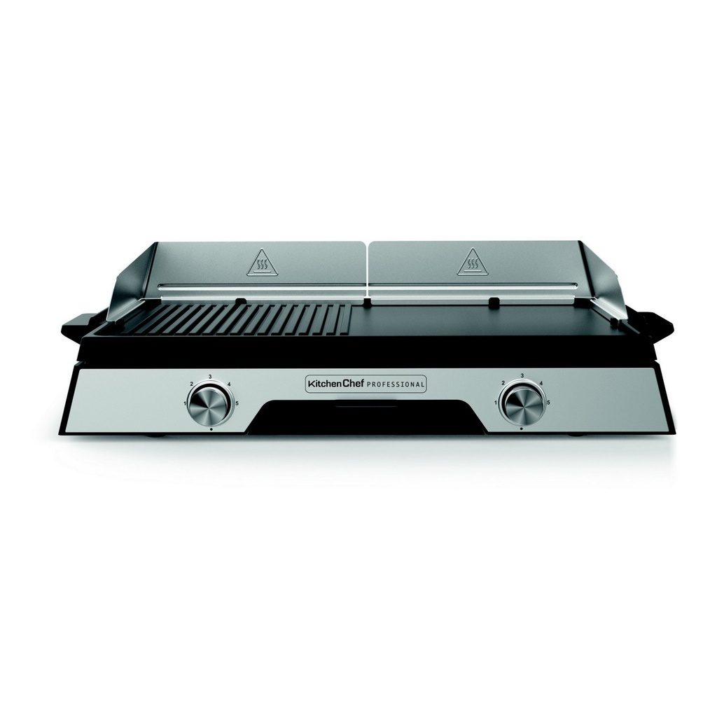 KITCHENCHEF Plancha Gril - Duo 2200 - PLANCHADUO2200