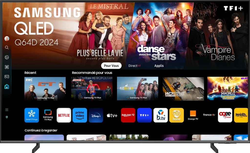 SAMSUNG TELEVISEUR QLED 4K - 50" (125CM)