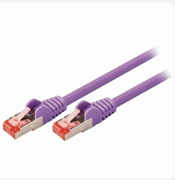 Câble Réseau Cat 6 S/FTP Gestimum Violet 10 m RJ45 Mâle - RJ45 Mâle