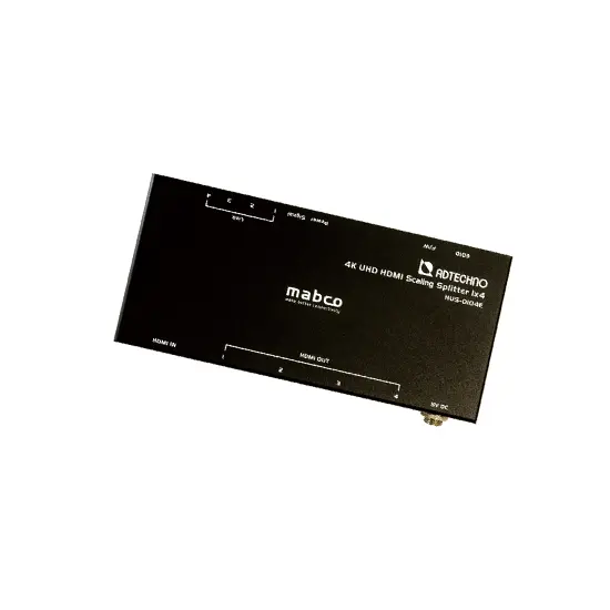 Distributeur amplificateur HDMI 1x4 - 4K@60 4:4:4 HDR ADTECHNO