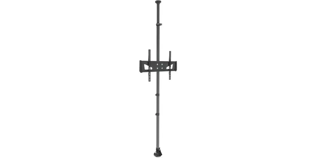 Support colonne sol-plafond pour écran TV LCD LED 37"-65" KIMEX