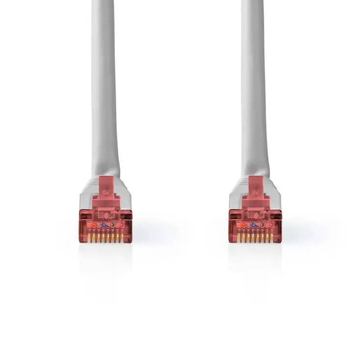 Câble Réseau CAT6 S/FTP | RJ45 Mâle | RJ45 Mâle | 20 m | Gris NEDIS