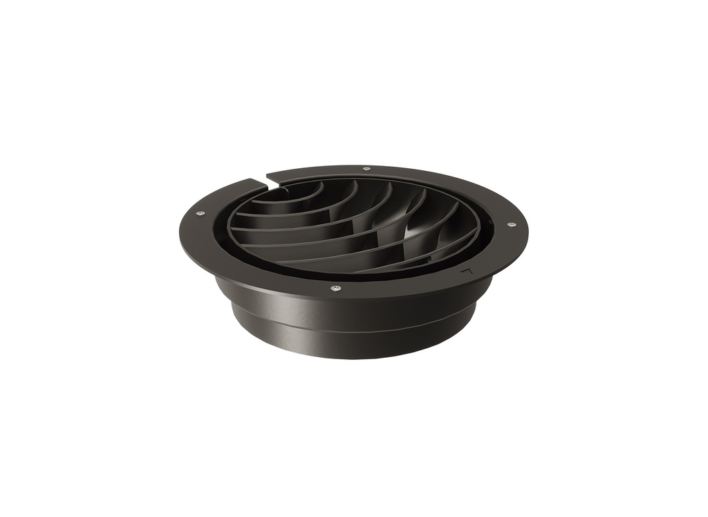 Déflecteur diamètre 150mm pour meuble haut (installation en recyclage)