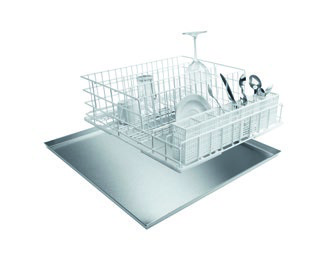 Miele Professional AW 51 - Bac d'égouttement pour panier 500 x 500 mm. L 525 x P 525 x h 25 mm. Pour plan de travail