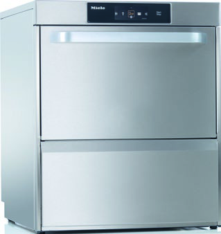 Miele Professional PTD 702 AE - Lave-vaisselle bistrot Inox / 2 pompes doseuses intégrées avec cannes pour bidons externes