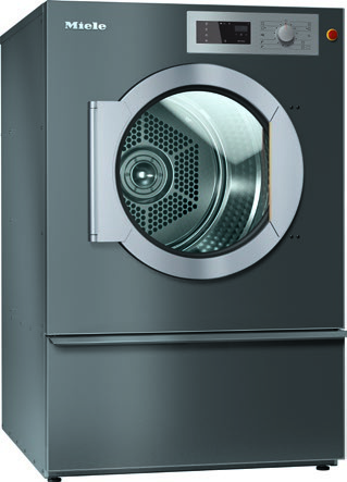 Miele Professional PDR 518ROP EL IG - Sèche-linge professionnel Electrique, 325 litres (18 kg), IG (carrosserie gris acier)