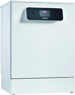 Miele Professional PFD 404 LW DOS WB - Lave-vaisselle professionnel Carrosserie blanche avec paniers / pompe