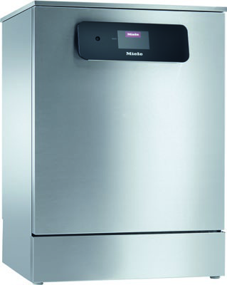 Miele Professional PFD 407 SST DOS WB - Lave-vaisselle professionnel Carrosserie inox avec paniers / pompe
