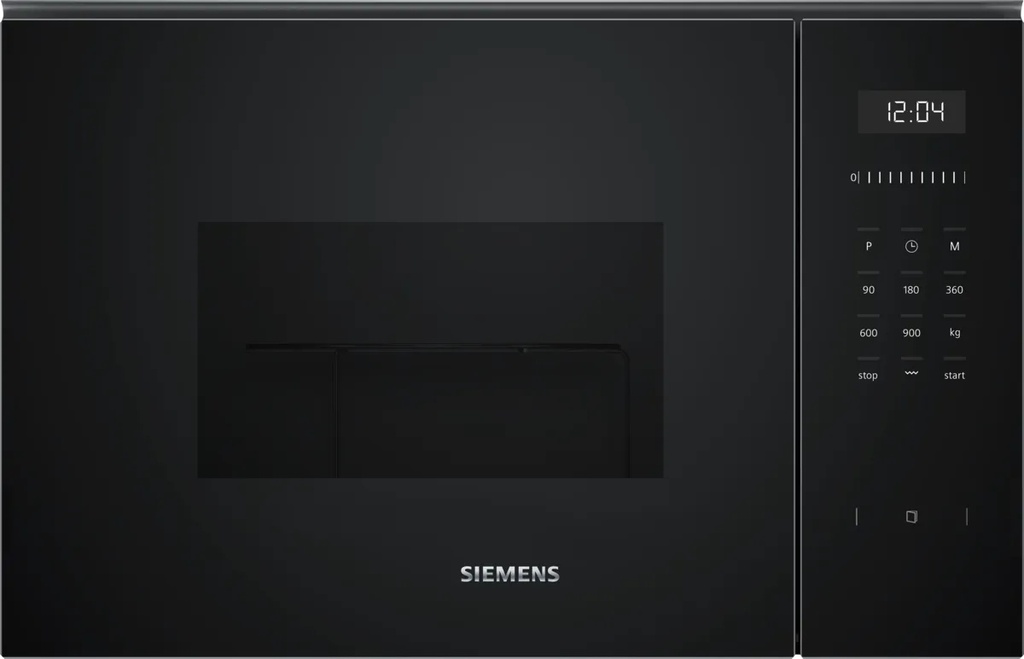 Micro-ondes gril intégrable SIEMENS Noir