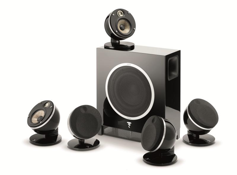 FOCAL Pack d'enceintes 5.1 DOME5_1FLAXBLK