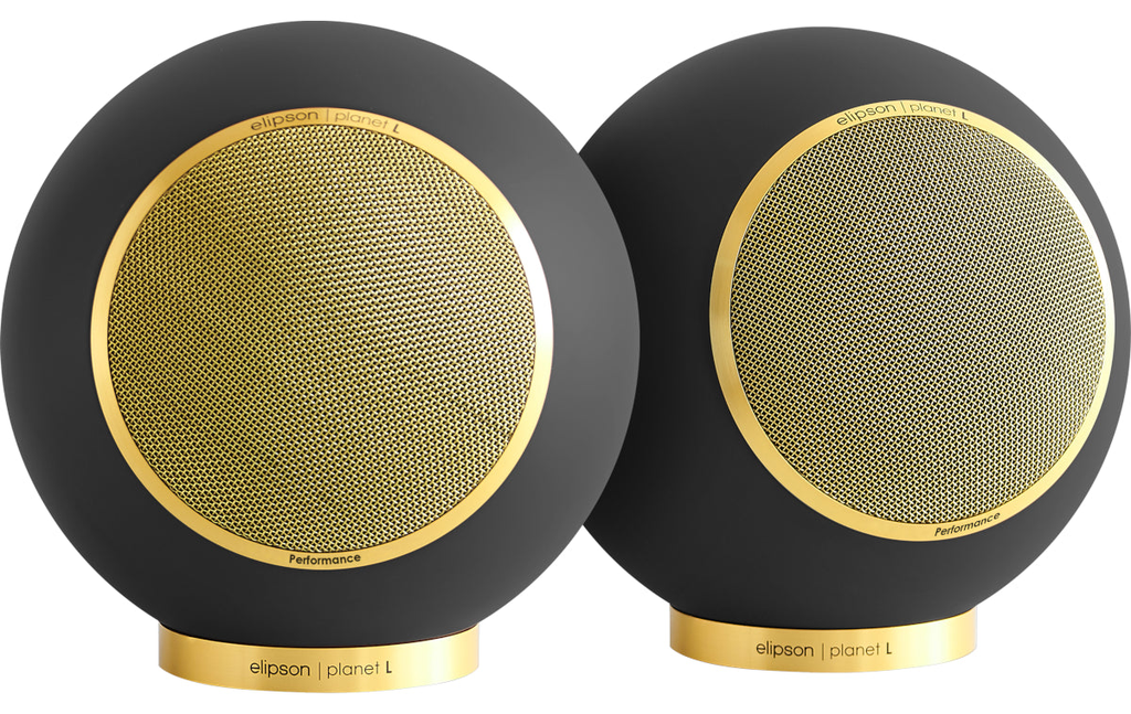 ELIPSON PLANET L PERFORMANCE NOIR MAT GOLD