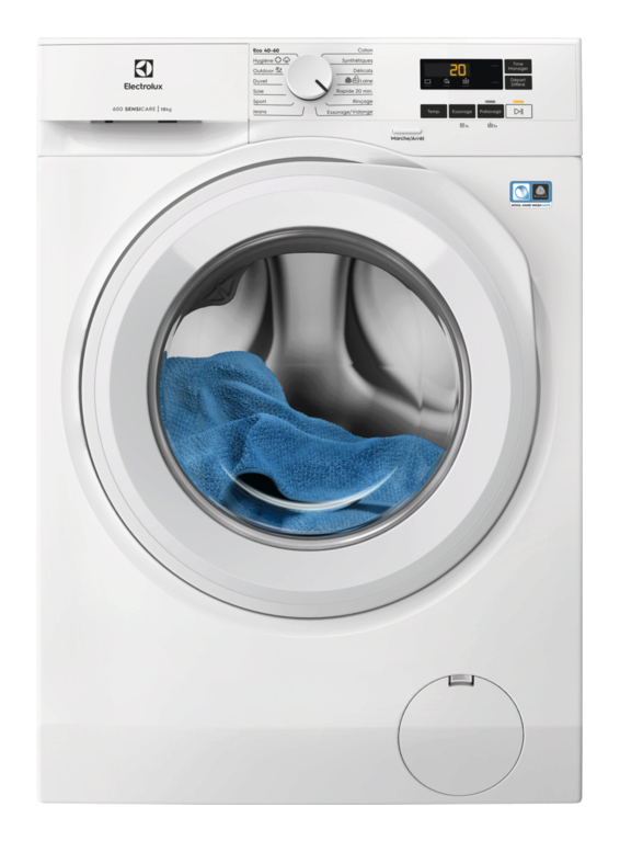Lave-linge frontal EW6FI5120 8kg 1400tr/min Electrolux Blanc
