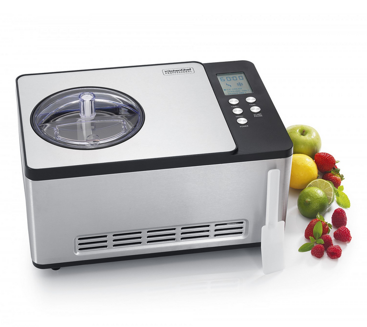 sorbetière Compresseur 1,65 L 150 W Noir ICE-1530PRO KITCHENCHEF