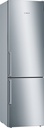 Réfrigérateur combiné pose-libre, 201 x 60 cm, Inox