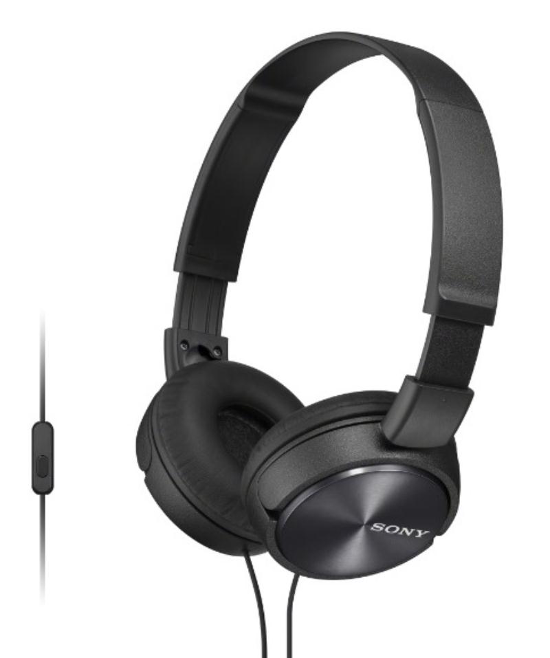 Casque On-Ear MDR- noir MDRZX310APB Sony