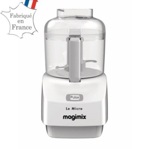 [18111] MAGIMIX Mini-hachoir Blanc - Le Micro - 18111