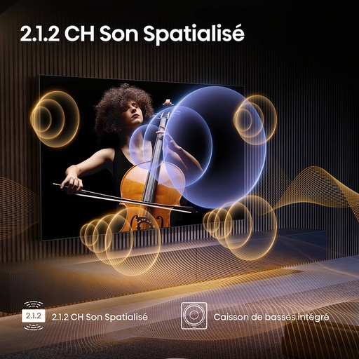[55U7Q PRO] TV 55/59' QLED/QNED/MINI LED 4K