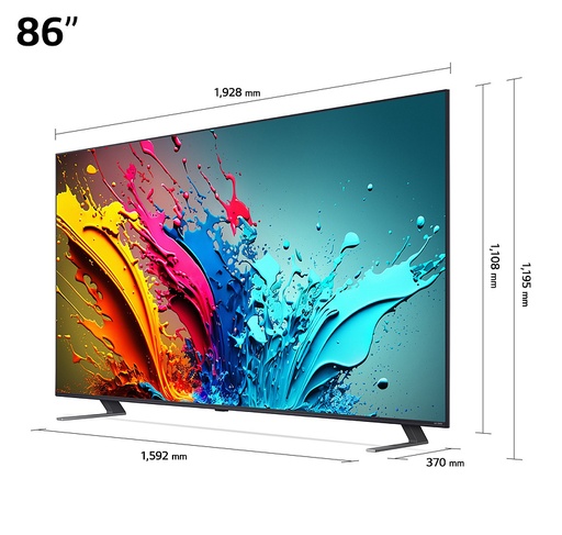 [86QNED85T6C.AEU] LG TELEVISEUR QNED 4K - 86" (217CM)